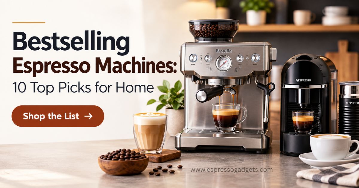 Bestselling Espresso Machines_ 10 Top Picks for Home