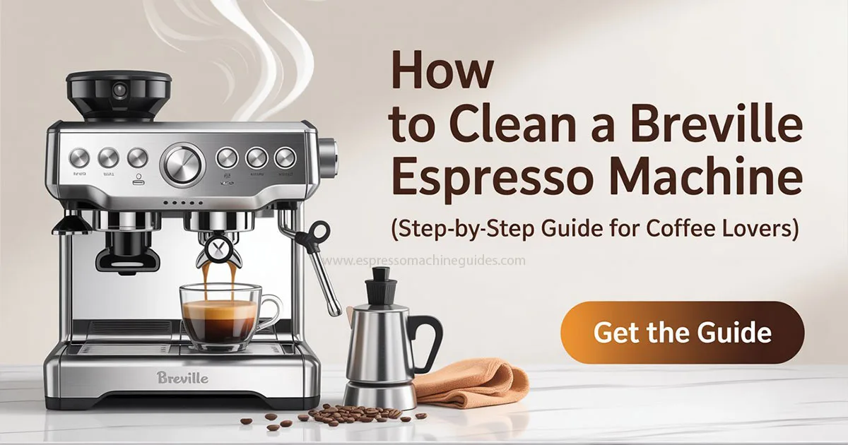 How to Clean Breville Espresso Machine (Step-by-Step Guide for Coffee Lovers)