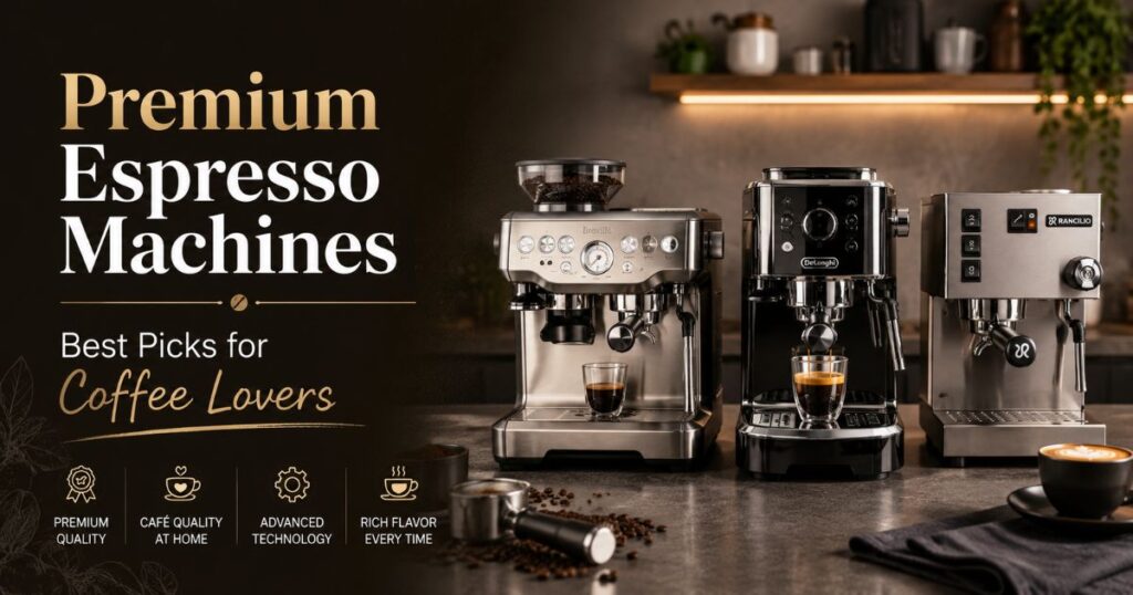 Premium Espresso Machines: Best Picks for Coffee Lovers