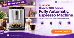 Bosch 300 Series Espresso Machine with Grinder
