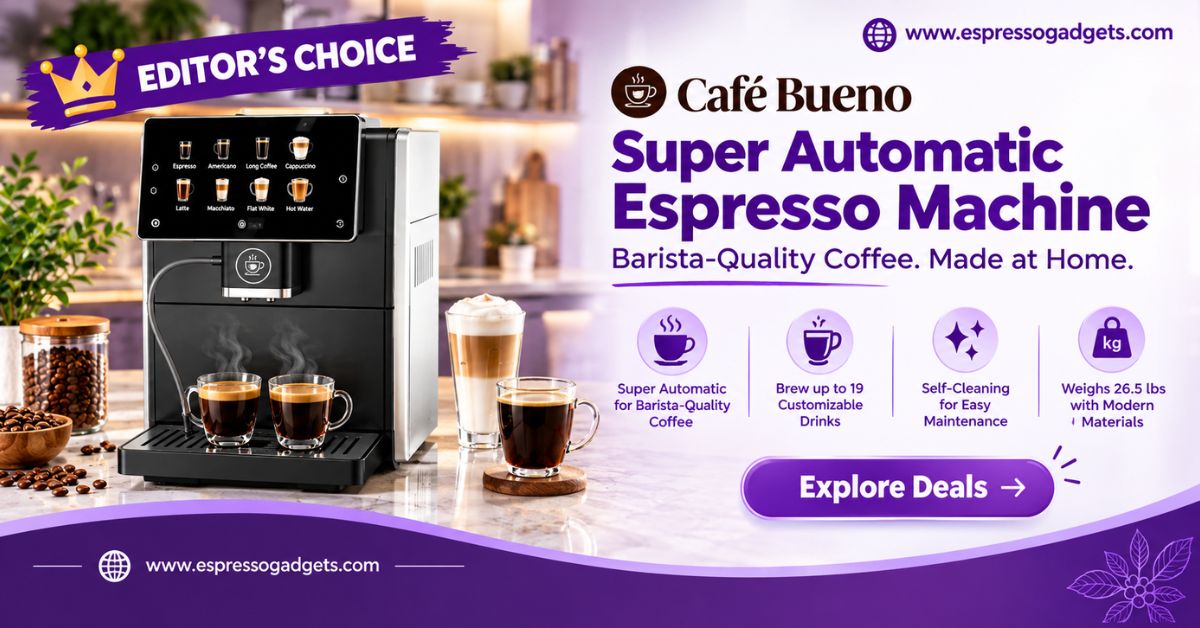 Cafe Bueno Super Automatic Espresso Machine