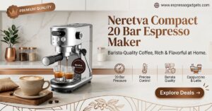 Neretva 20 Bar Compact Espresso Maker