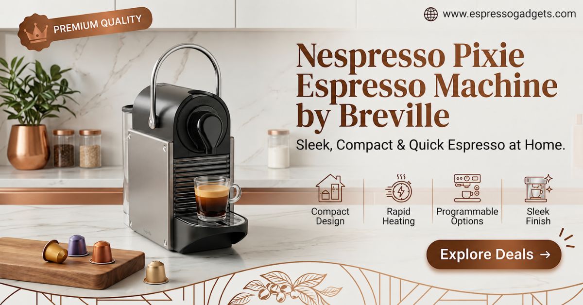 Nespresso Pixie Espresso Machine by Breville