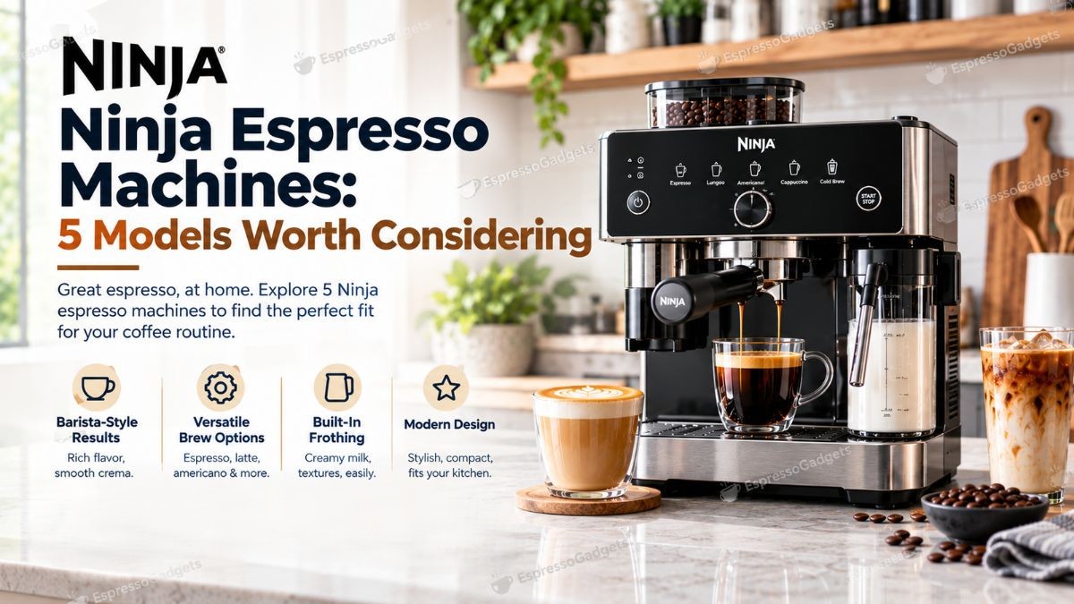 Ninja Espresso Machines 5 Models Worth Considering